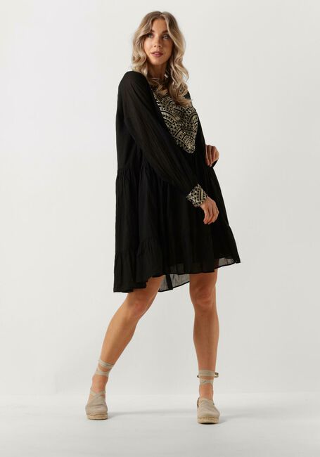 Zwarte GREEK ARCHAIC KORI Mini jurk 330051 - large