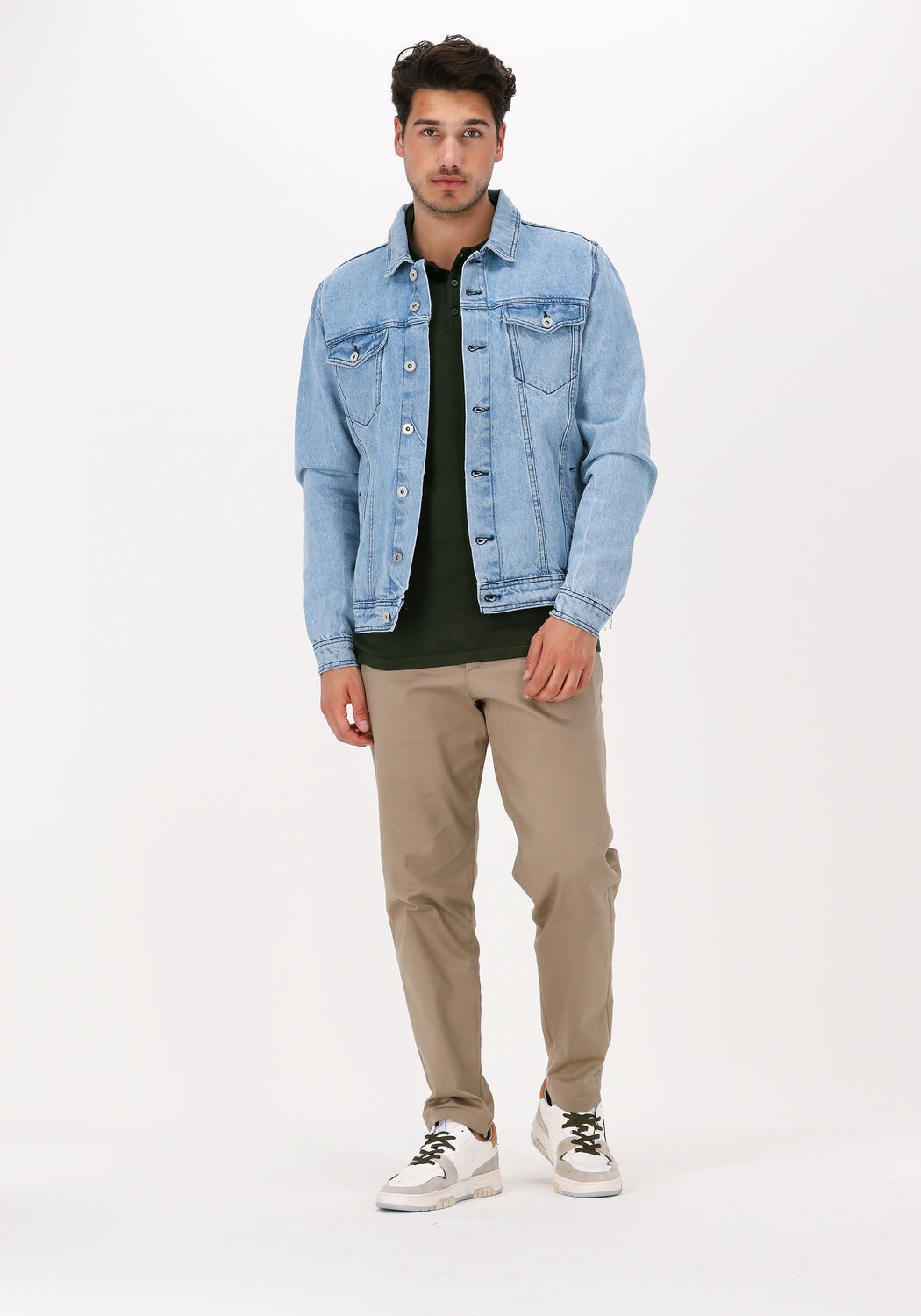 Outfit met spijkerjasje hotsell heren