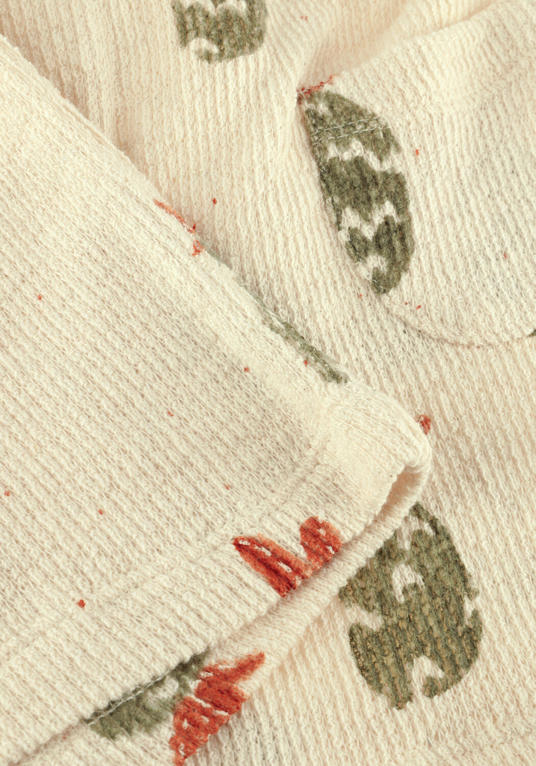 Ecru PLAY UP Korte broek PRINTED EMBELLISHED - large