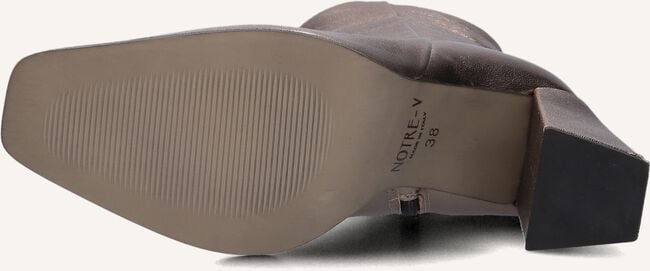 Gouden NOTRE-V Enkellaarsjes 48236 Gouden NOTRE-V Enkellaarsjes 48236 - large