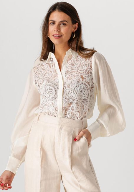 Gebroken wit COPENHAGEN MUSE Top MOLLY SHIRT - large