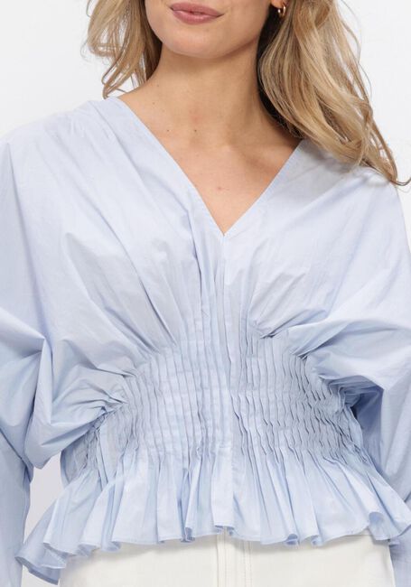 Lichtblauwe COPENHAGEN MUSE Blouses CMPOPLIN-BLOUSE - large