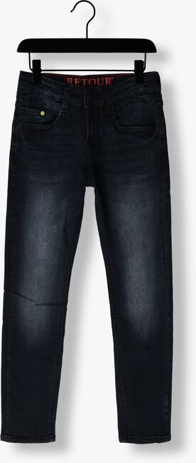 Blauwe RETOUR Slim fit jeans WULF MINERAL BLUE - large