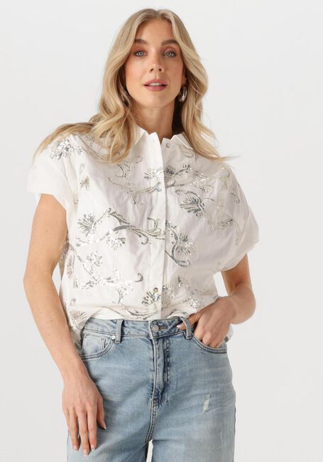 Witte NUKUS Blouses CATALINA BLOUSE PAILLET - large