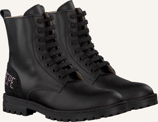 Zwarte PATRIZIA PEPE Veterboots PJ560 Zwarte PATRIZIA PEPE Veterboots PJ560 - large