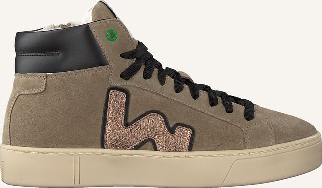 Taupe WOMSH Hoge sneakers BASK Taupe WOMSH Hoge sneakers BASK - large