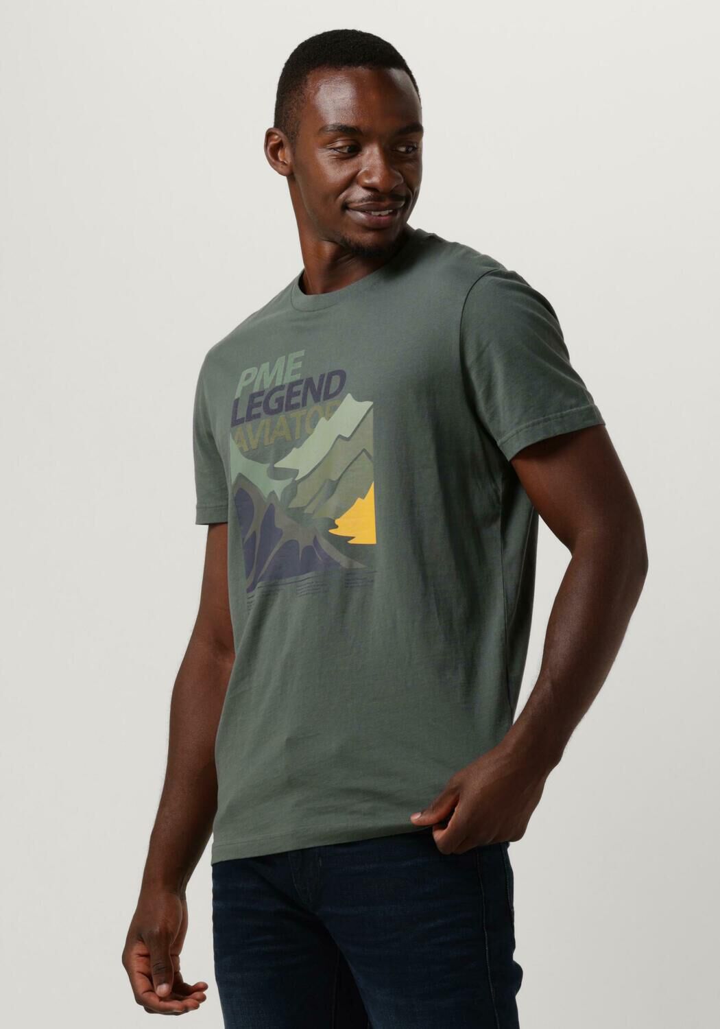 Pme legend t shirt groen clearance