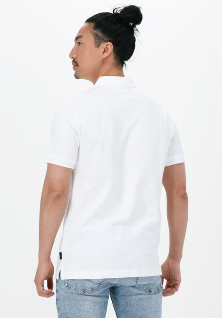 Witte CALVIN KLEIN Polo STRETCH PIQUE SLIM POLO - large