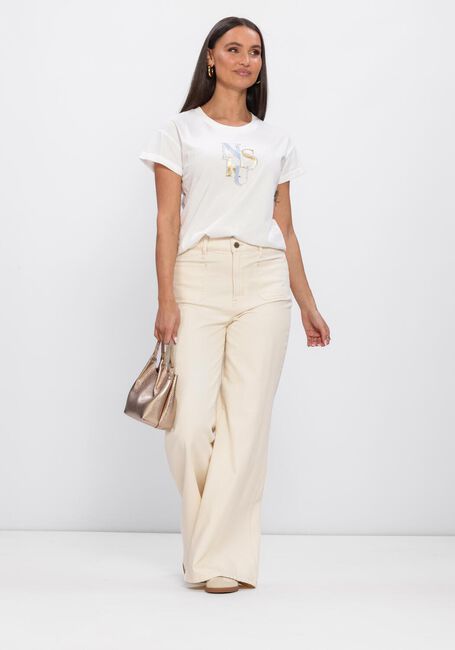 Witte NUKUS Top ROWENA SHIRT - large