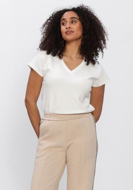 Gebroken wit AIMEE THE LABEL T-shirt INGRID - large