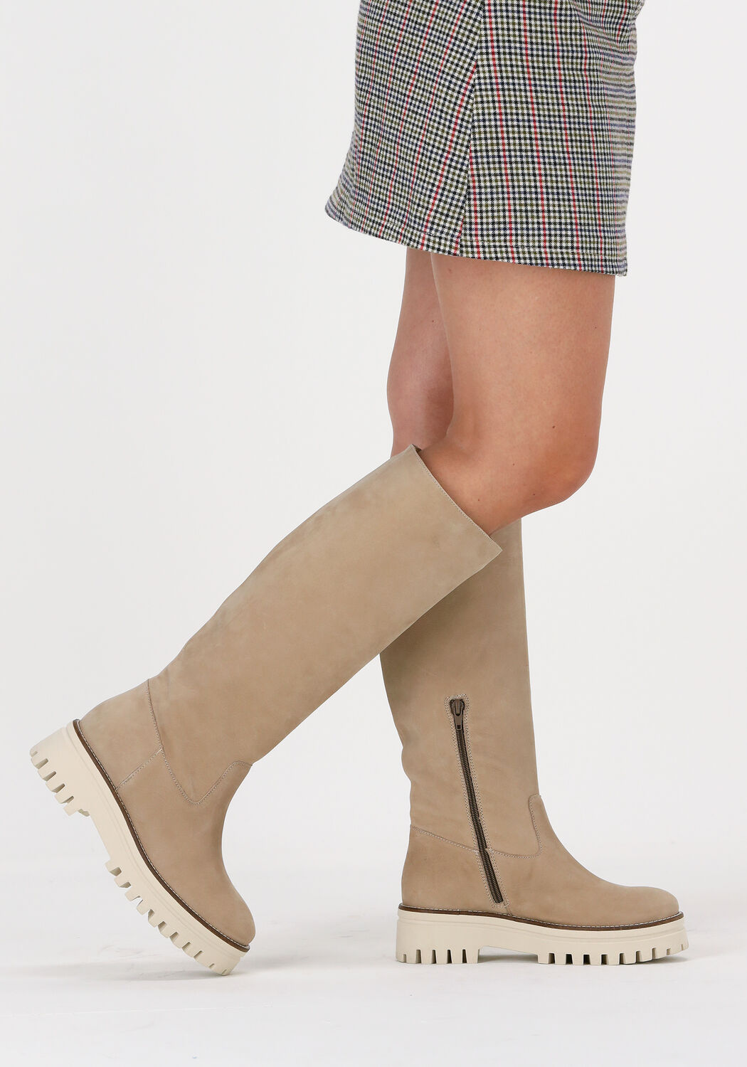 Beige NOTRE-V Hoge laarzen 9032 - large