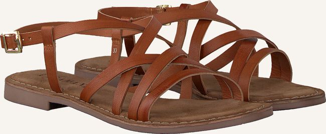 Cognac LAZAMANI Platte sandalen 75.511 Cognac LAZAMANI Platte sandalen 75.511 - large