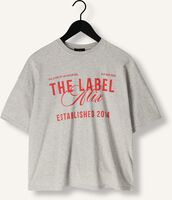 Lichtgrijze ALIX THE LABEL T-shirt LADIES KNITTED THE LABEL T-SHIRT Lichtgrijze ALIX THE LABEL T-shirt LADIES KNITTED THE LABEL T-SHIRT - medium