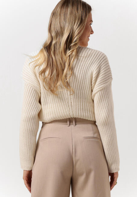 Witte ANOTHER LABEL Trui ALIA KNITTED PULL L/S - large