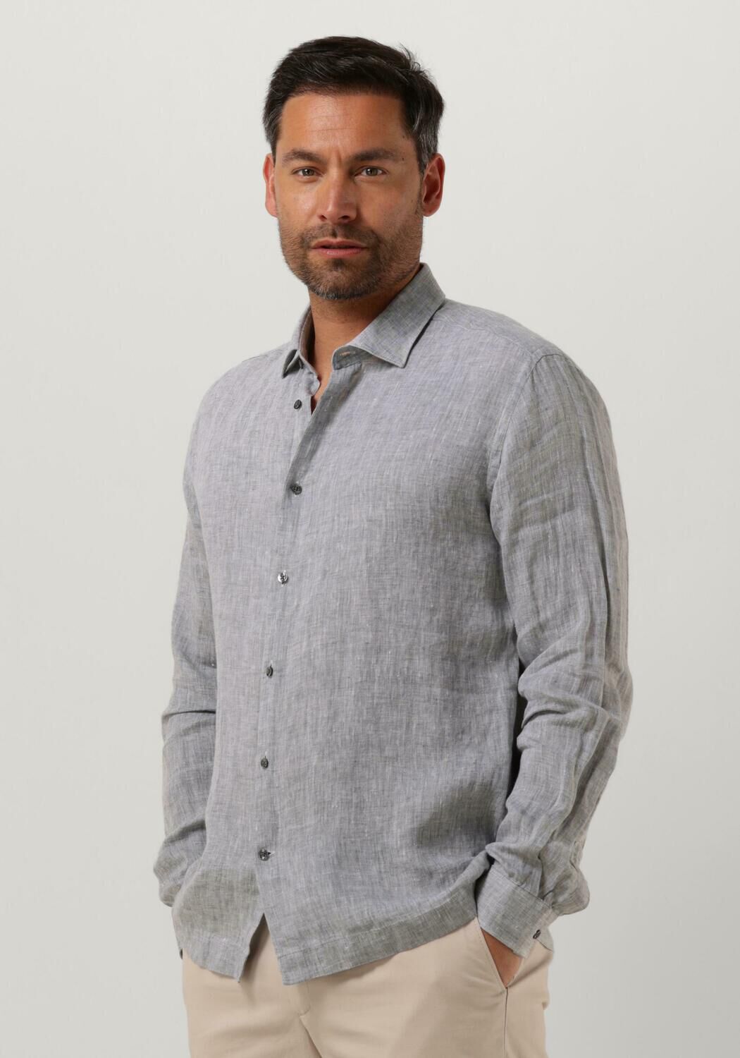 Linnen shirt sales heren
