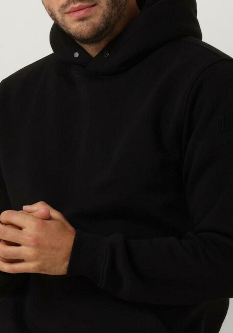 Zwarte PUREWHITE Sweater HOODIE WITH RIVETS DETAILS - large