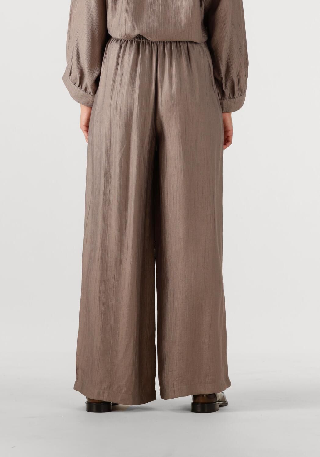 KNIT-TED Dames Broeken Noa Taupe