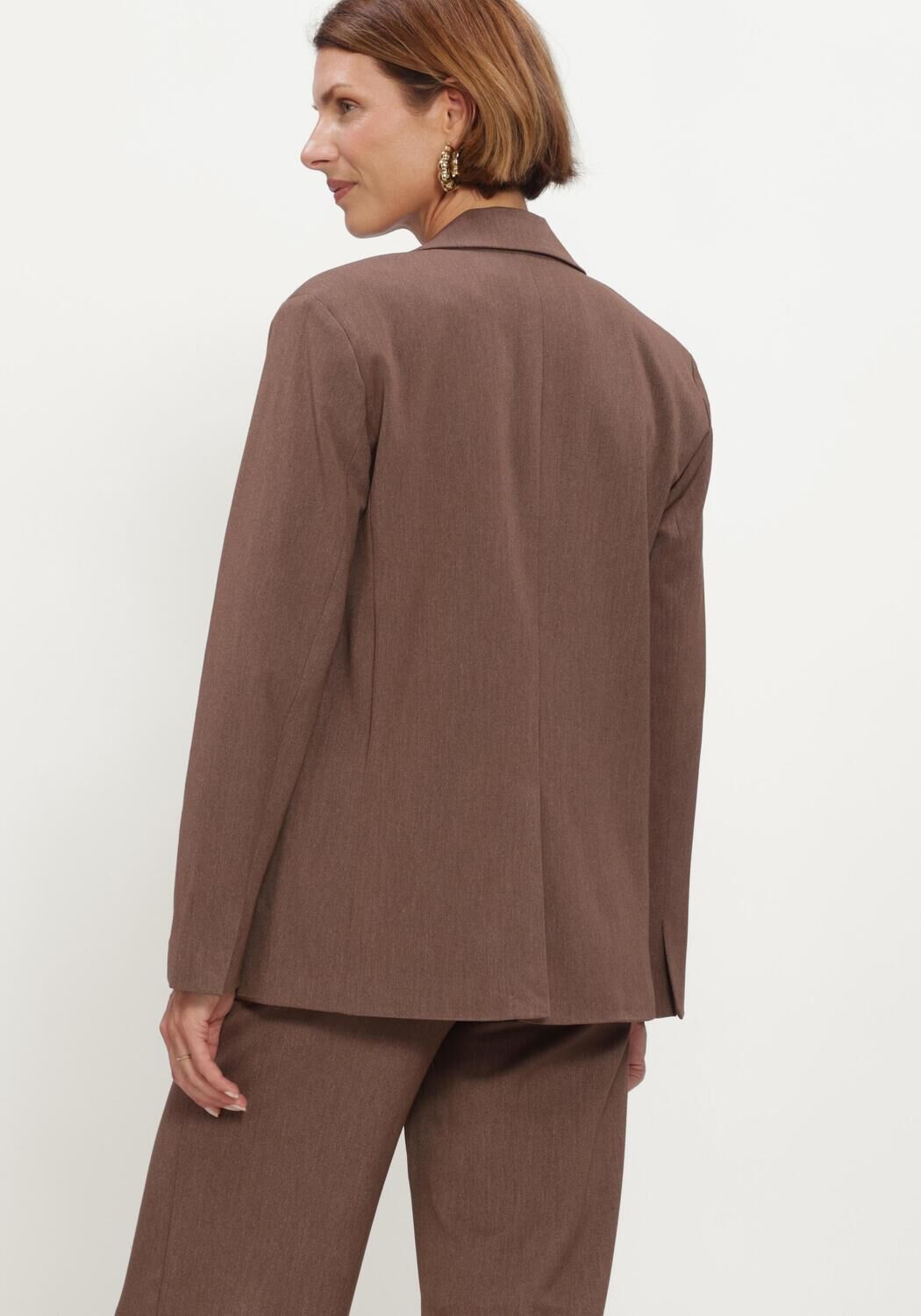 Bruine OBJECT Blazer OBJLISA LO BLAZER NOOS - large