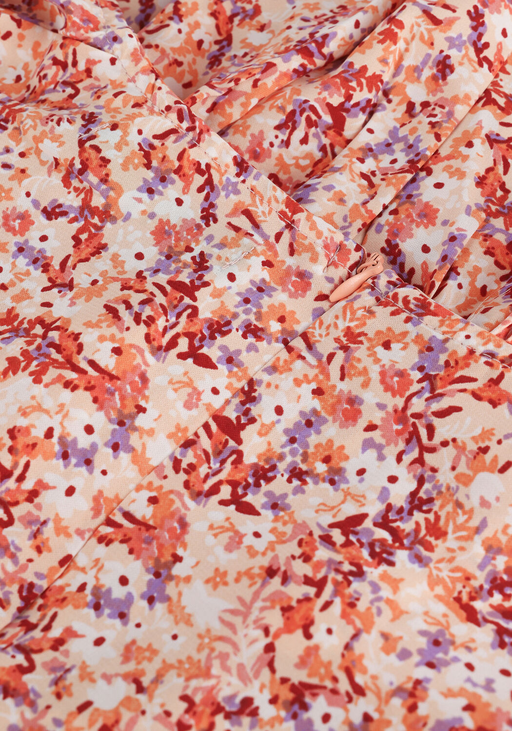 Oranje YDENCE Midi jurk DRESS FLORENCE - large