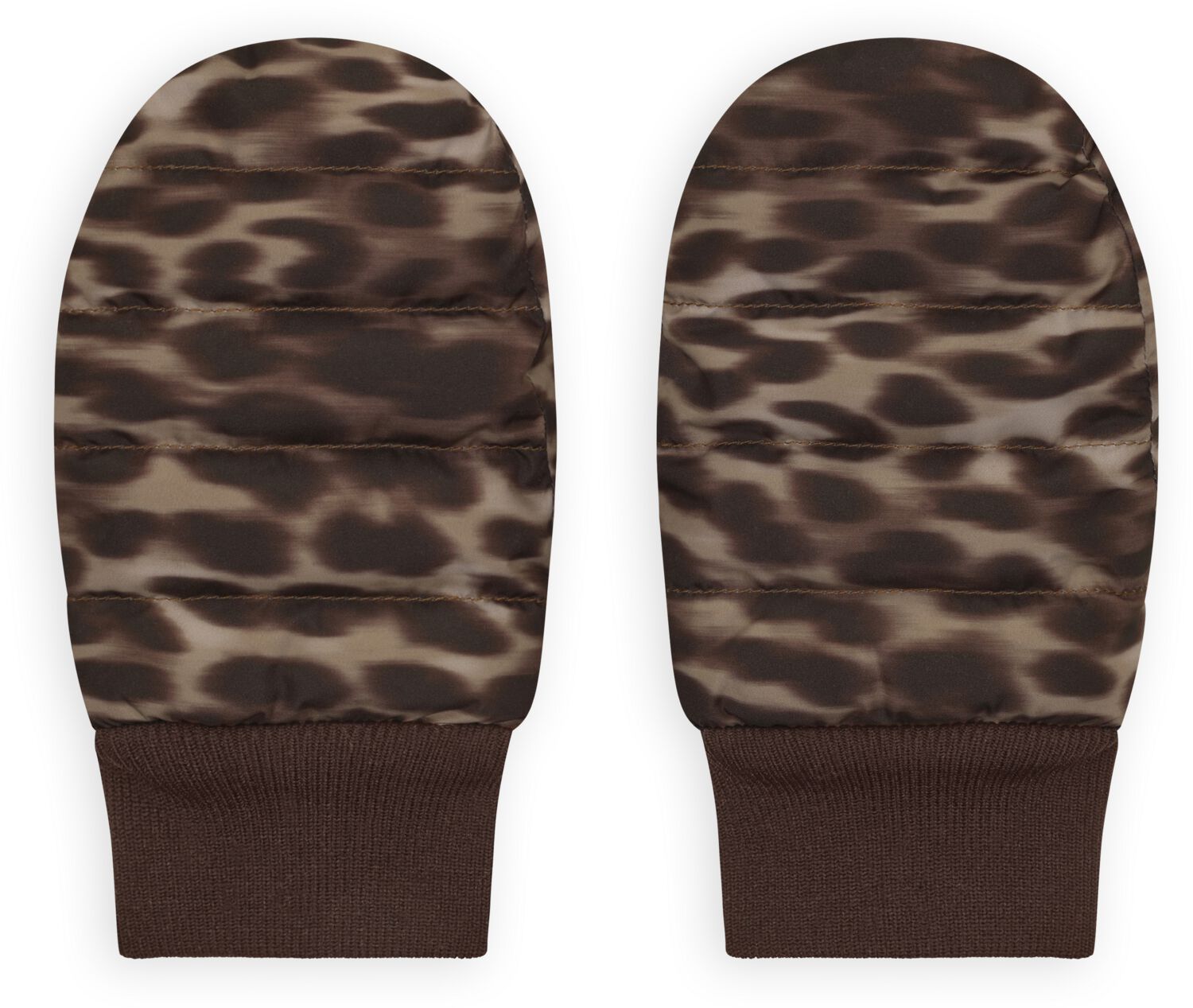 ENFANT Meisjes Handschoenen Mittens Aop Bruin-8Y