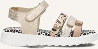 Beige DEVELAB Platte sandalen 48422 - medium