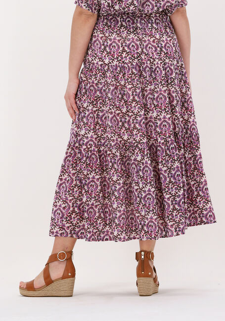 Paarse LEON & HARPER Midirok JUICY TC160 DELHI - large