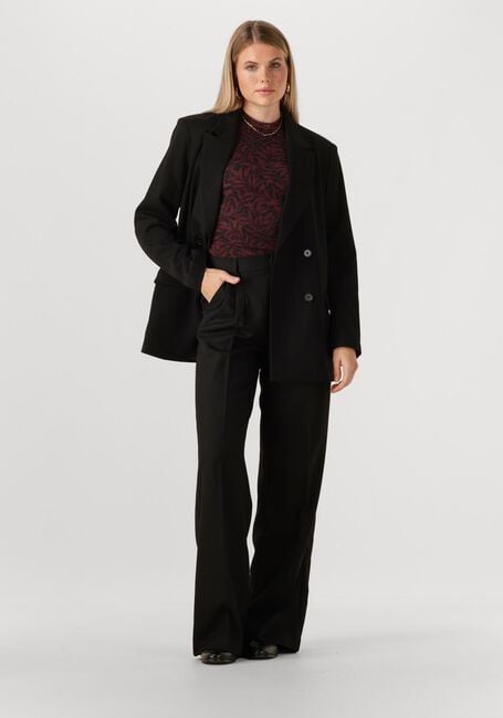 Zwarte NOTRE-V Wijde broek NV-GISELLE - large