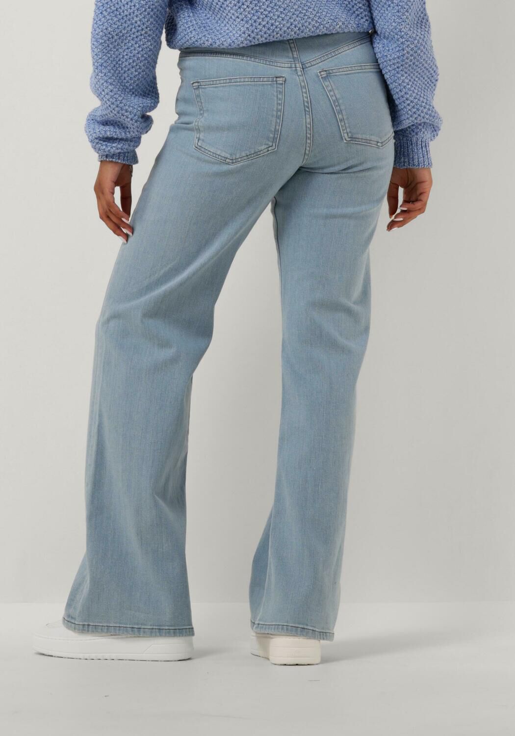 ANOTHER LABEL Dames Jeans Moore Denim Pants Blauw