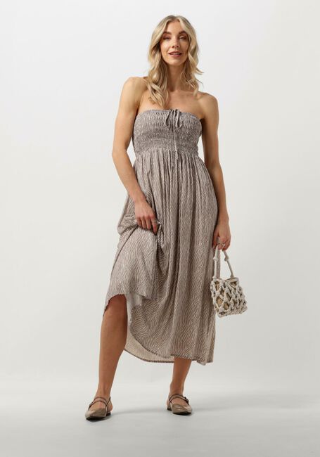 Taupe MOSCOW Maxi jurk 72A-06-STROLY - large