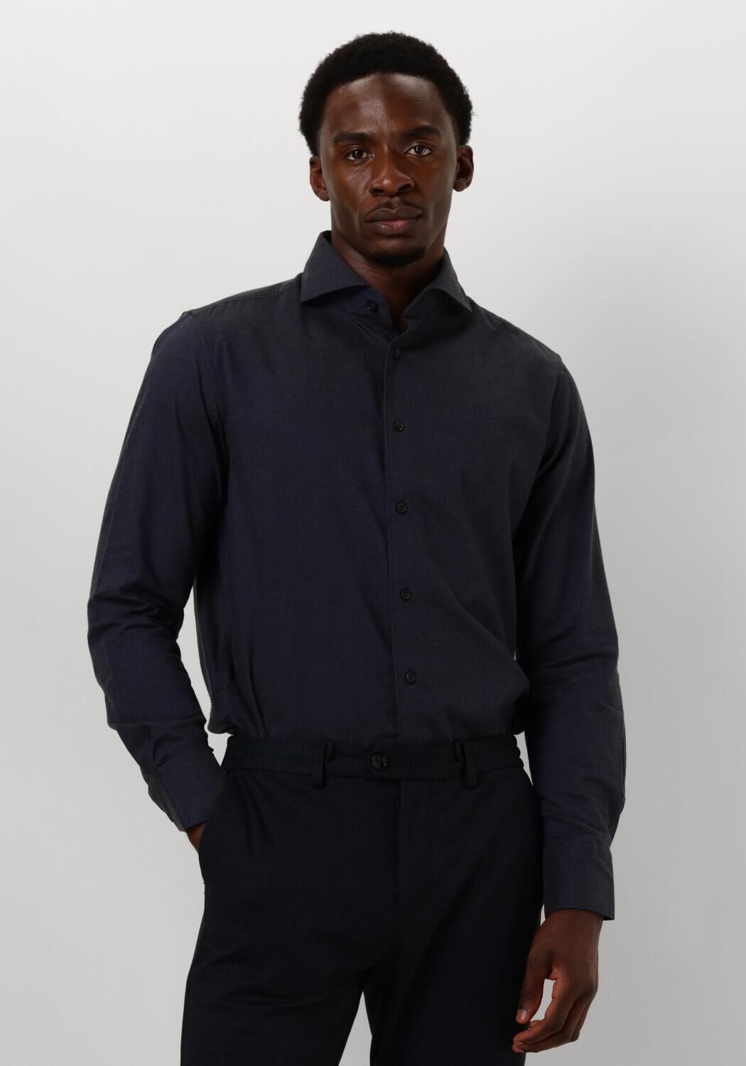 DSTREZZED Heren Overhemden Olav Shirt Blauw