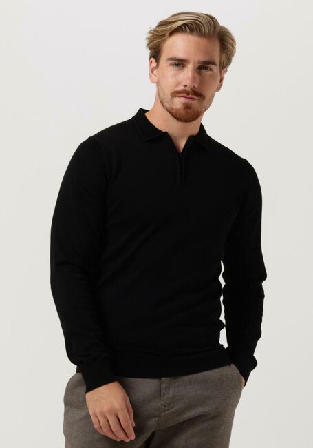Zwarte SAINT STEVE Polo / T-shirt KASPER - large