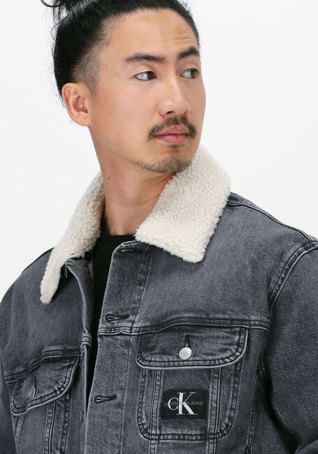 Grijze CALVIN KLEIN Spijkerjas REGULAR 90S DENIM JACKET - large
