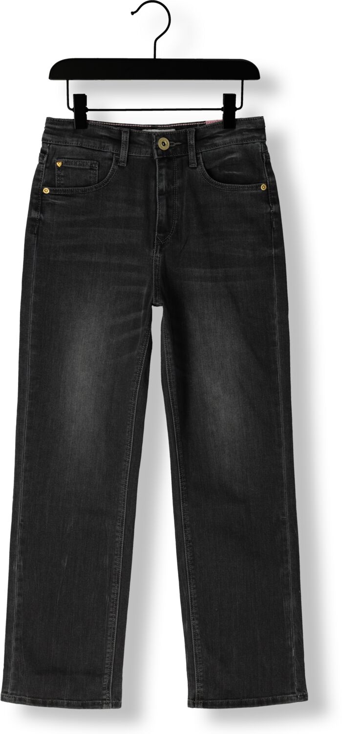 Vingino high waist straight leg jeans Catie washed black