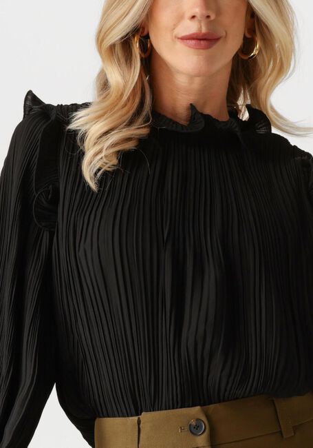 Zwarte Y.A.S. Top YASPHILINA LS HIGH NECK TOP - large