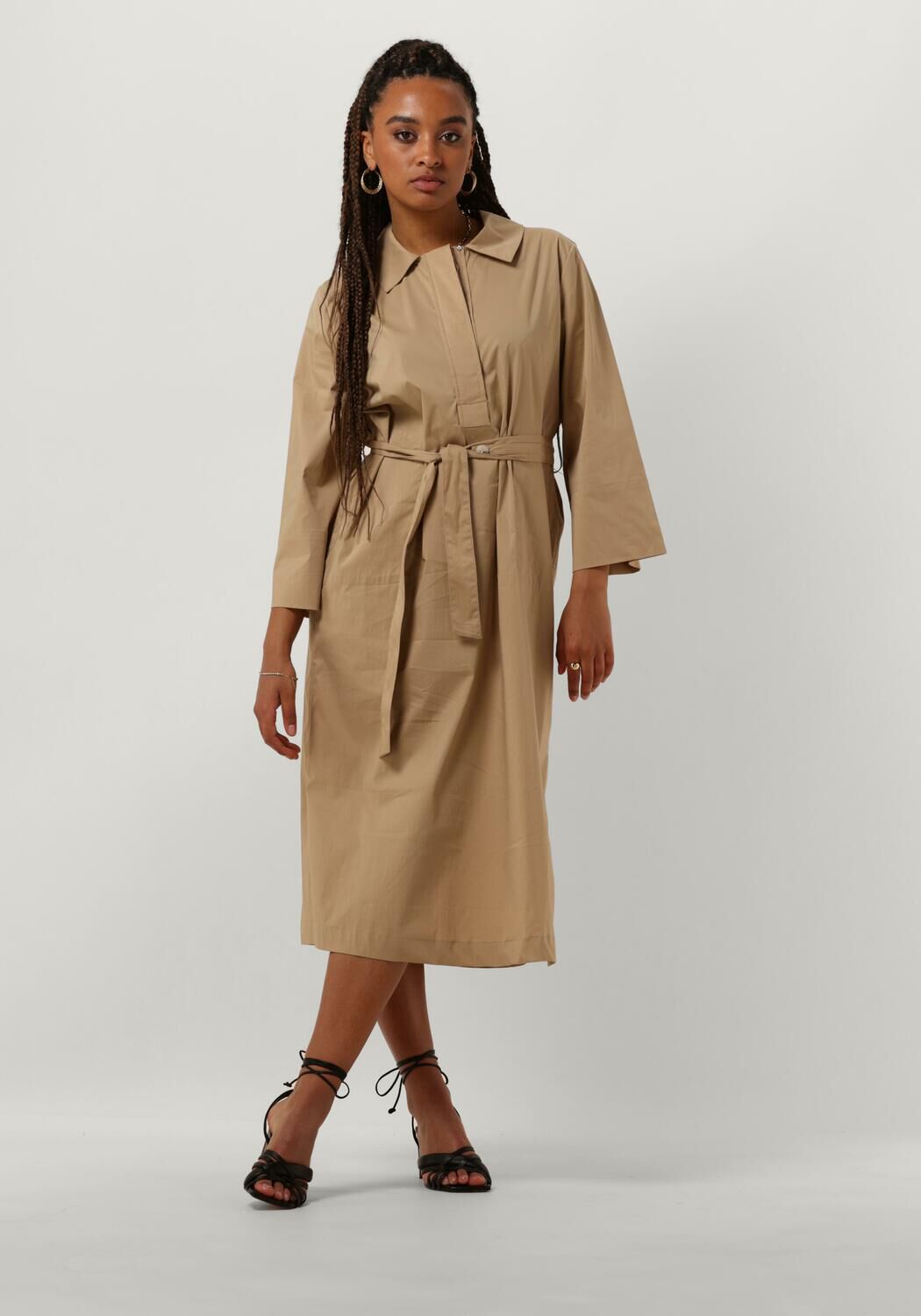 NUKUS Dames Jurken Alani Dress Cognac