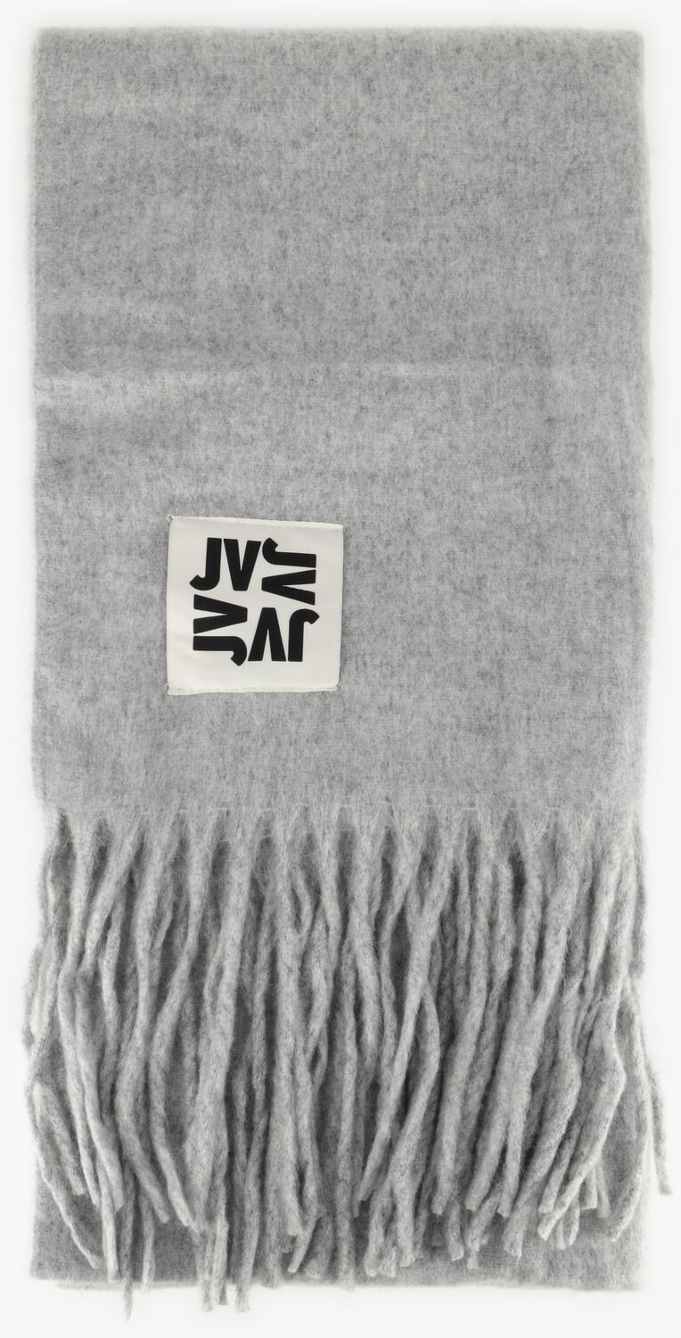 Josh V Grijze Fringed Sjaal Madelyn Gray Dames