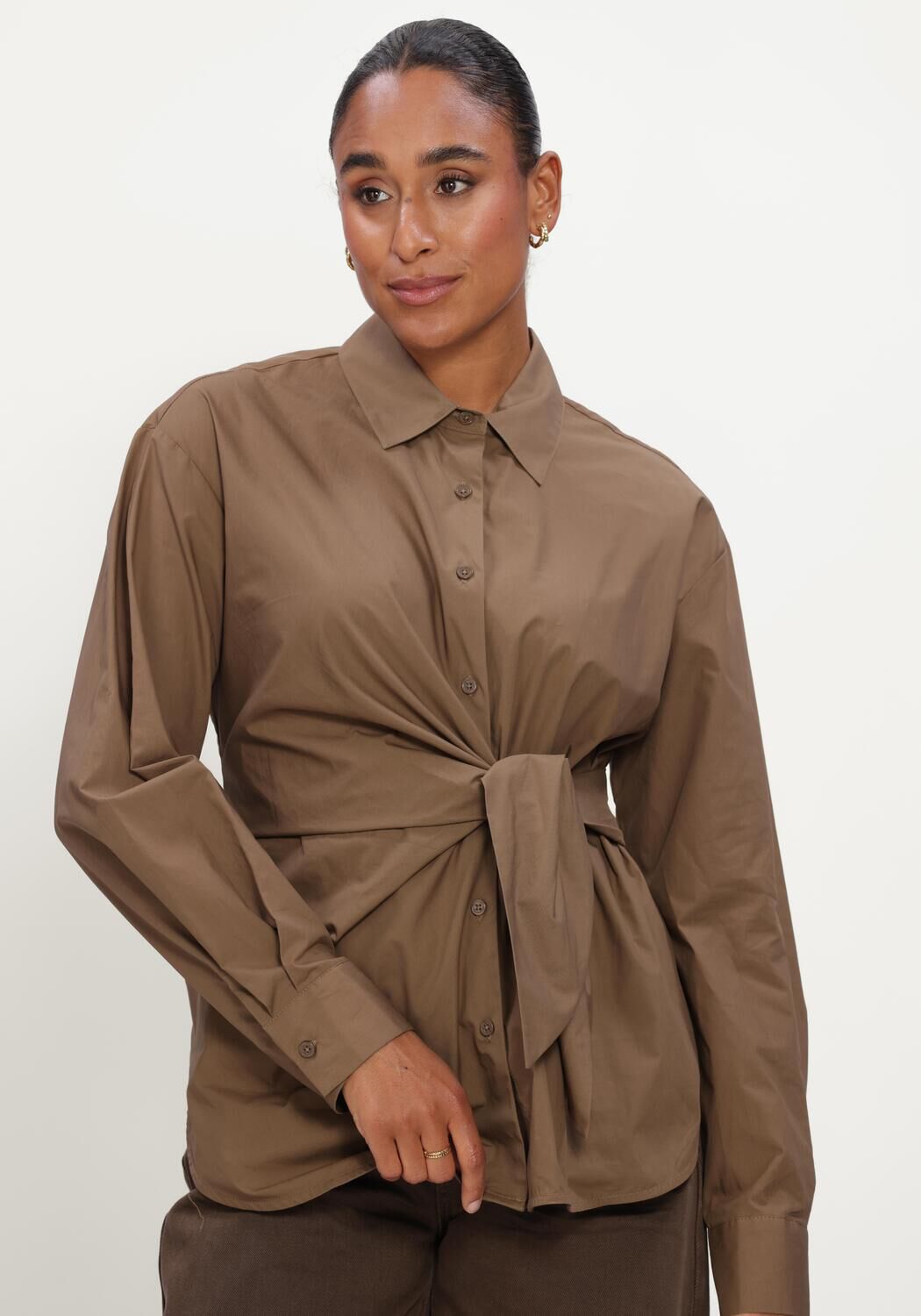 Bruine CIRCLE OF TRUST Blouses ALLY BLOUSE - large