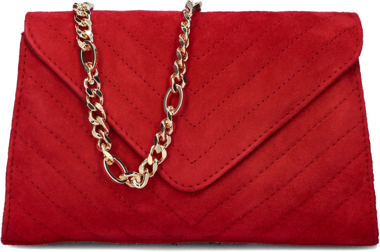 Unisa Rode Elegante Schoudertas Zcorin Red Dames