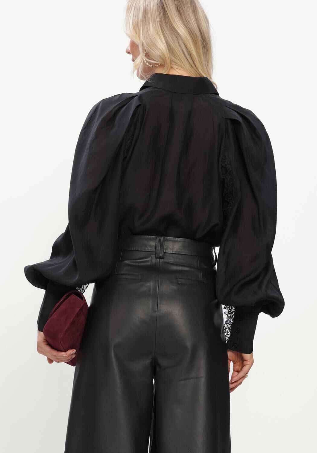 Zwarte COPENHAGEN MUSE Blouses CMMOLLY-SHIRT - large