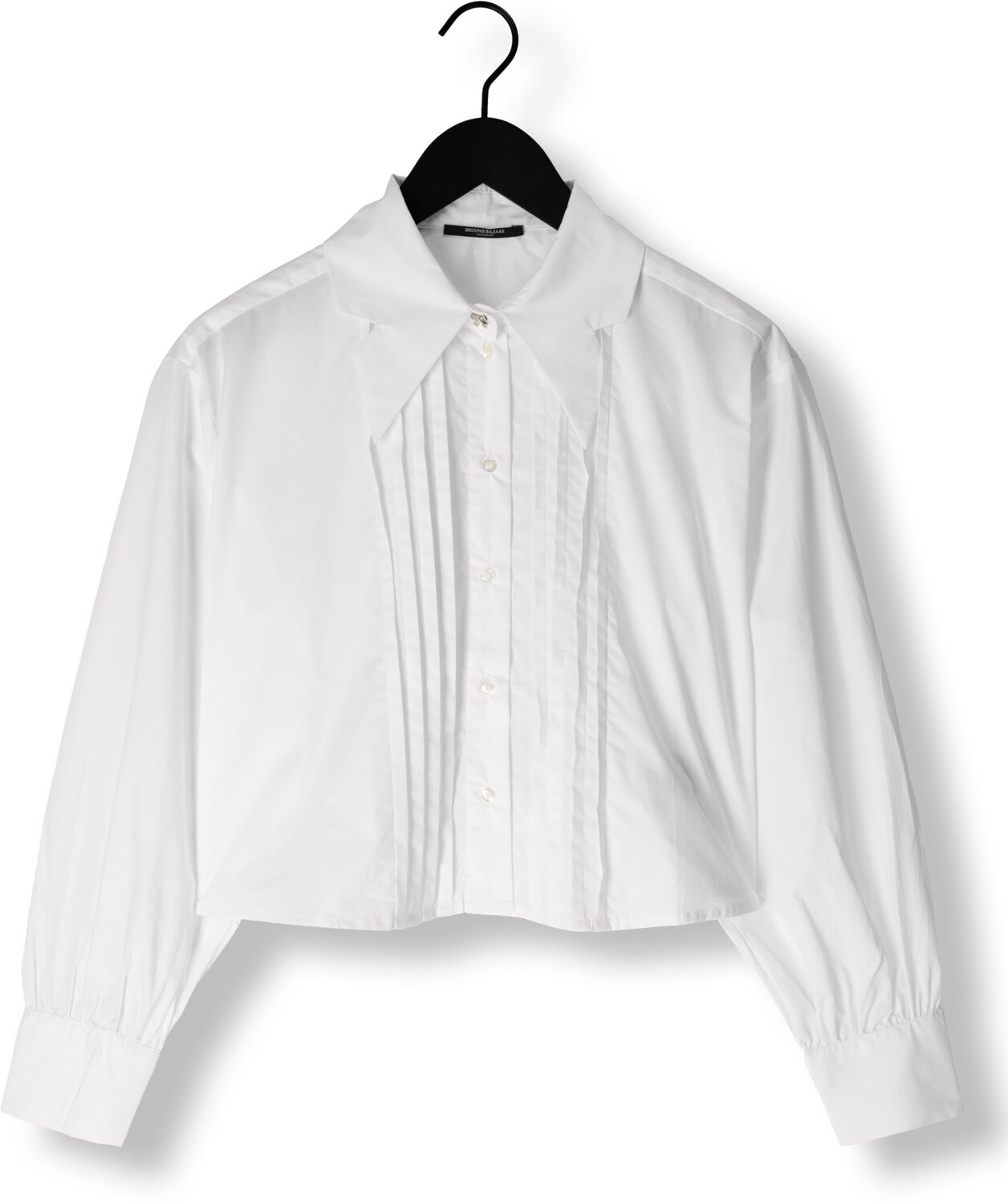 BRUUNS BAZAAR Dames Blouses Cerastium Feruz Shirt Wit