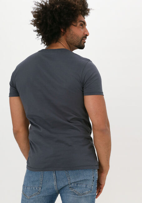 Grijze CALVIN KLEIN T-shirt SEASONAL MONOGRAM TEE - large