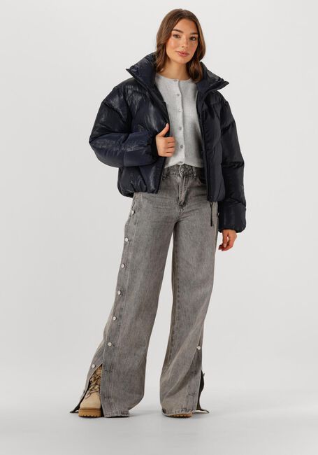 Lichtgrijze PENN & INK Vest CARDIGAN W25B345 - large