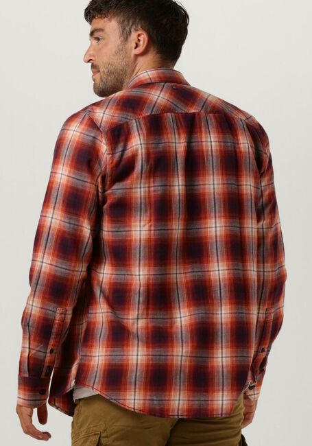 Rode PME LEGEND Casual overhemd LONG SLEEVE SHIRT CTN TWILL CHECK - large