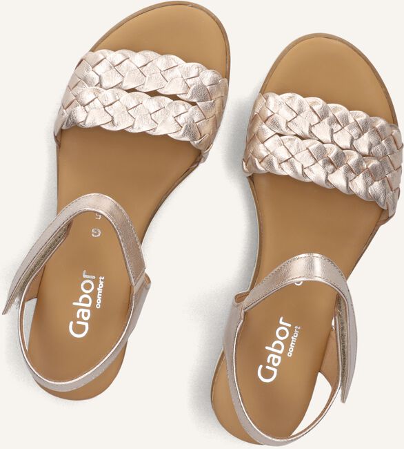 Roségouden GABOR Platte sandalen 759.2 Roségouden GABOR Platte sandalen 759.2 - large