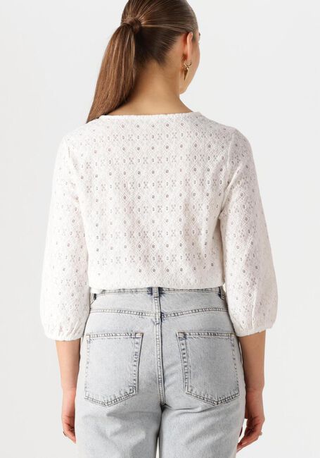Witte OBJECT Blouses OBJLAILA 3/4 RE TOP - large