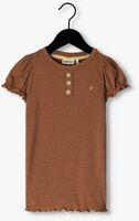 Bruine LIKE FLO T-shirt SOLID RIB SS TEE - medium