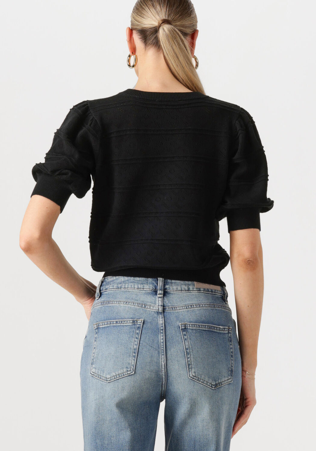 MINUS Dames Truien & Vesten Kesha Knit Pullover Zwart