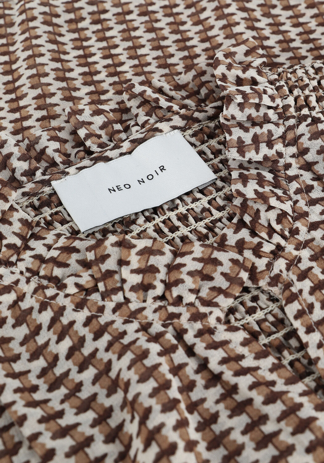 Camel NEO NOIR Blouses FILJA ABSTRACT BLOUSE - large