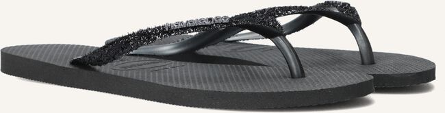 Zwarte HAVAIANAS Teenslippers KIDS SLIM GLITTER II Zwarte HAVAIANAS Teenslippers KIDS SLIM GLITTER II - large