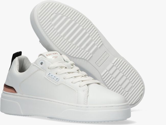 Witte BJORN BORG T1910 PAT W Lage sneakers - large
